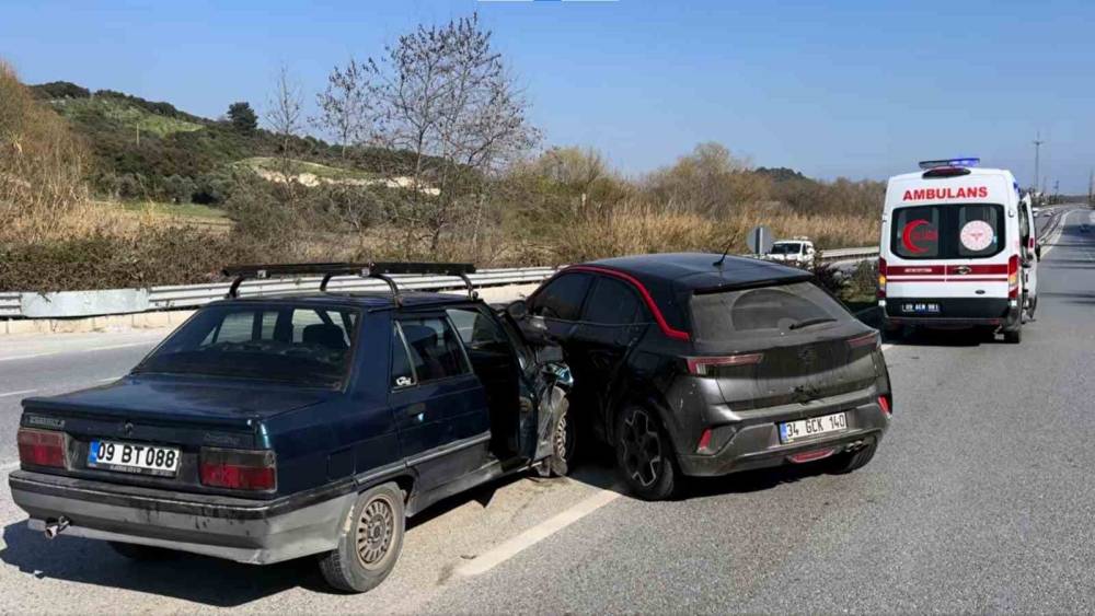 Aydın’da trafik kazası: 1 yaralı