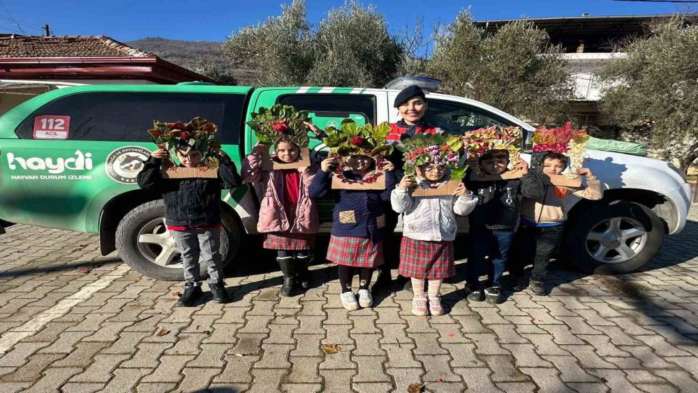 Nazilli’de öğrencilere doğa sevgisi anlatıldı