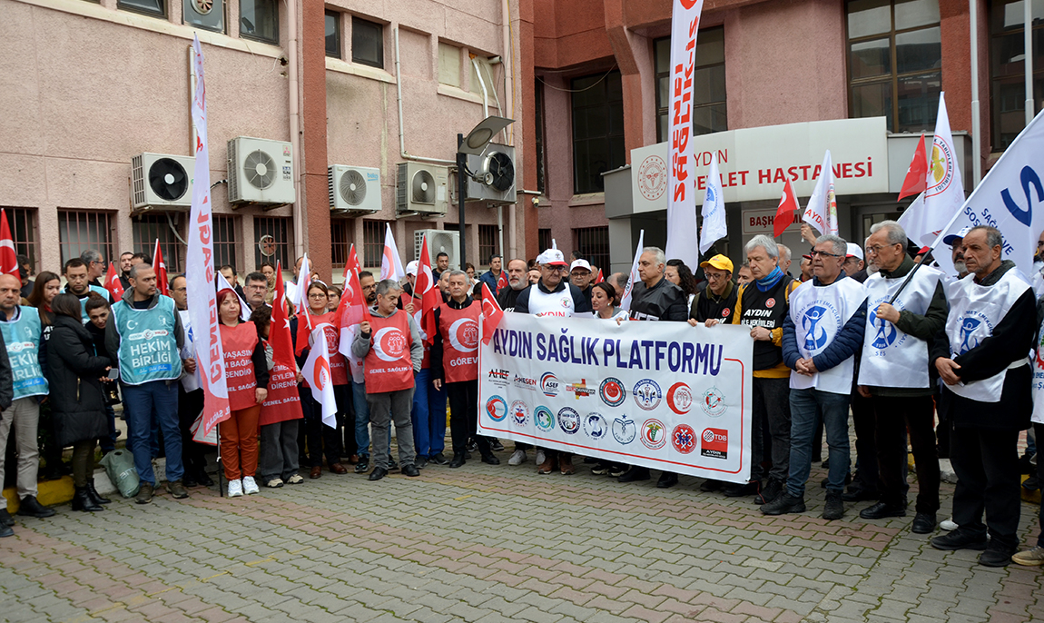 AZİZOĞLU: YARATTIĞINIZ SORUNLAR ÇÖZÜLENE KADAR MÜCADELEYE DEVAM!