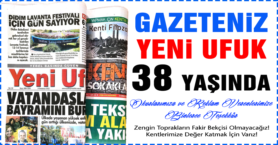 Yeni Ufuk 38. Yıl